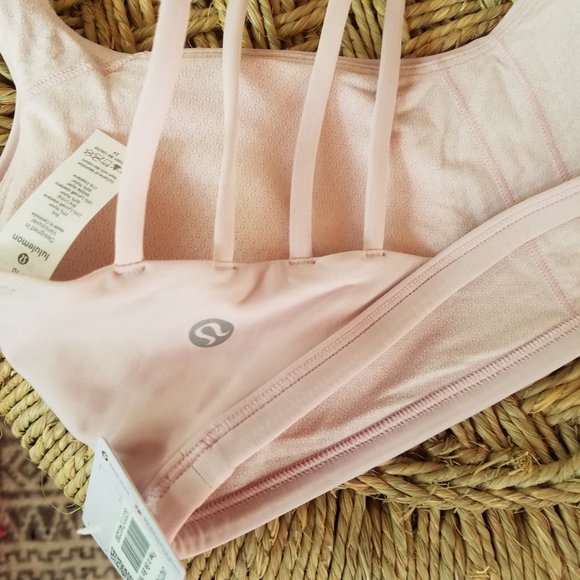 NWT Lululemon free to be bra wild misty pink 10 - Picture 3 of 6